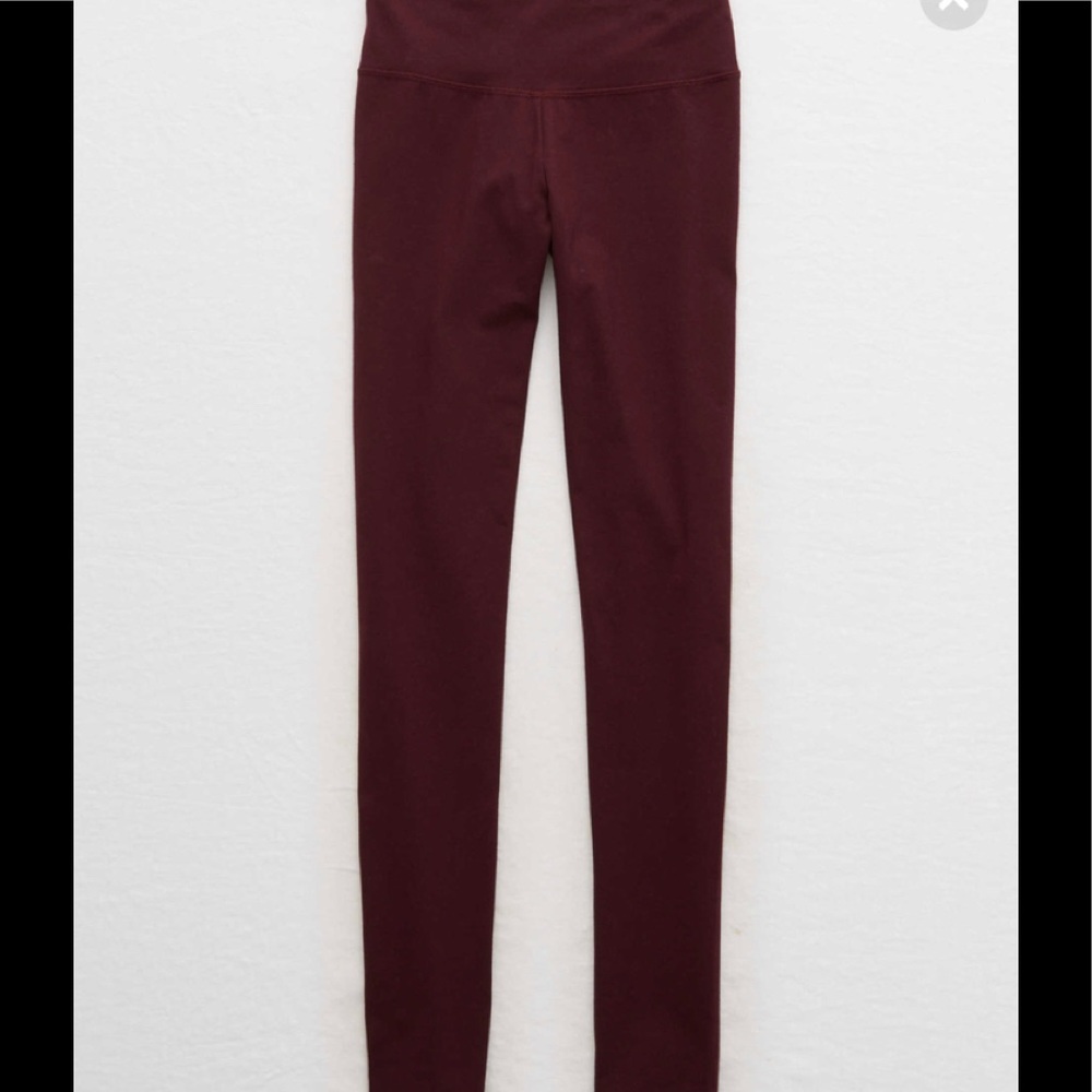 Maroon leggings